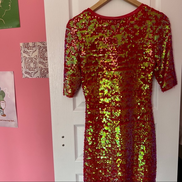 BCBG Sequin Dress - Picture 2 of 5